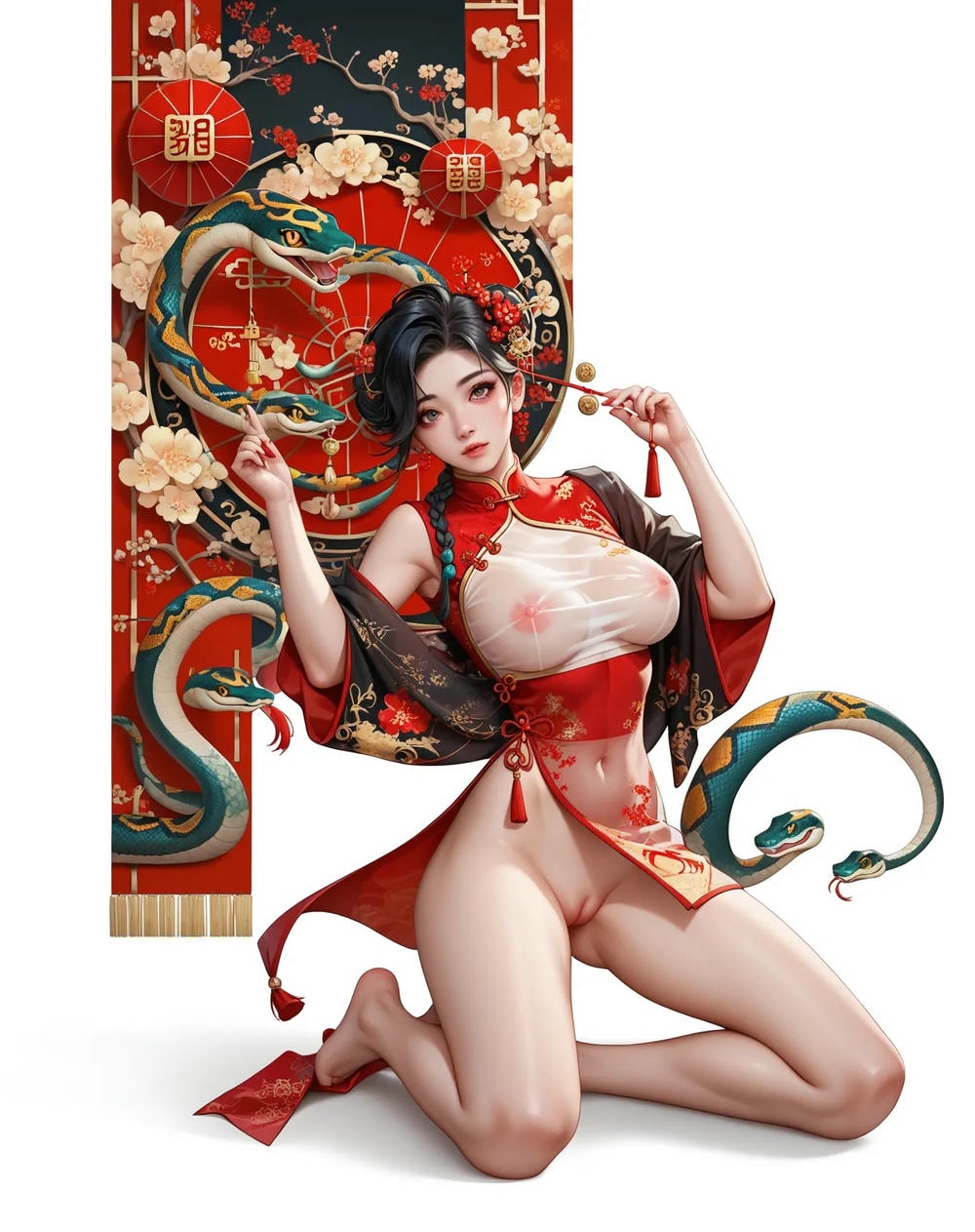 Portrait Series: Year of the Snake 6