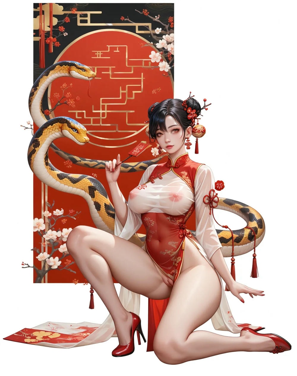 Portrait Series: Year of the Snake 6
