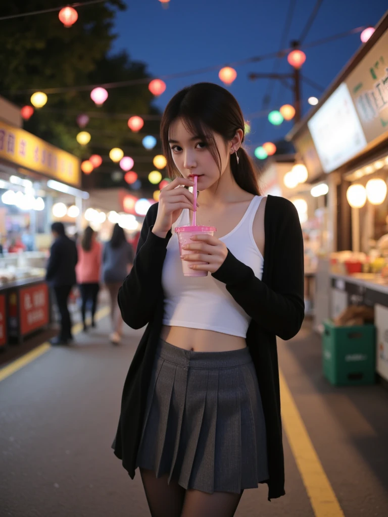 Memories - Take a sip of pink happiness at the night market🍓
