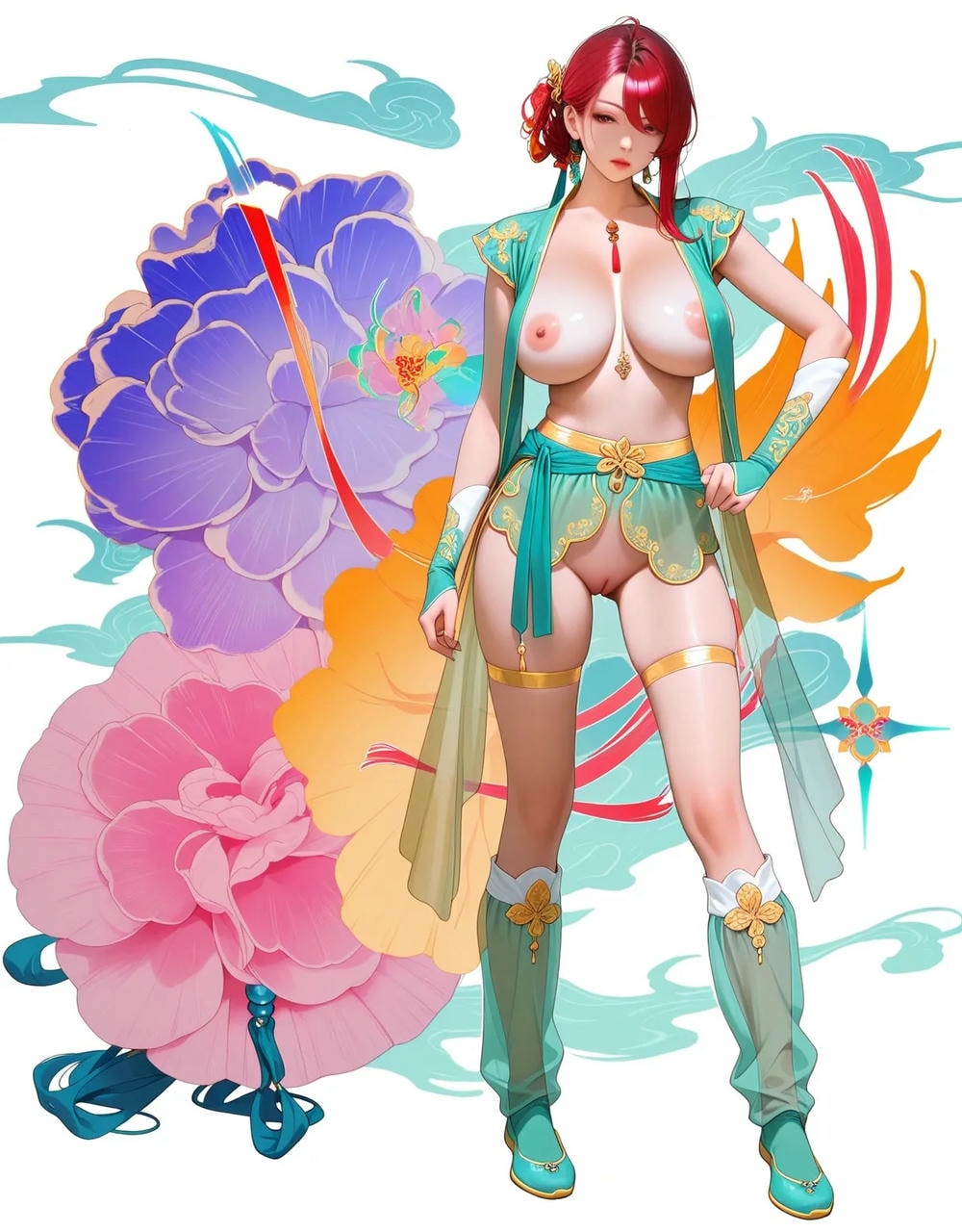 Portrait series: Chinese antique fairy girl 8