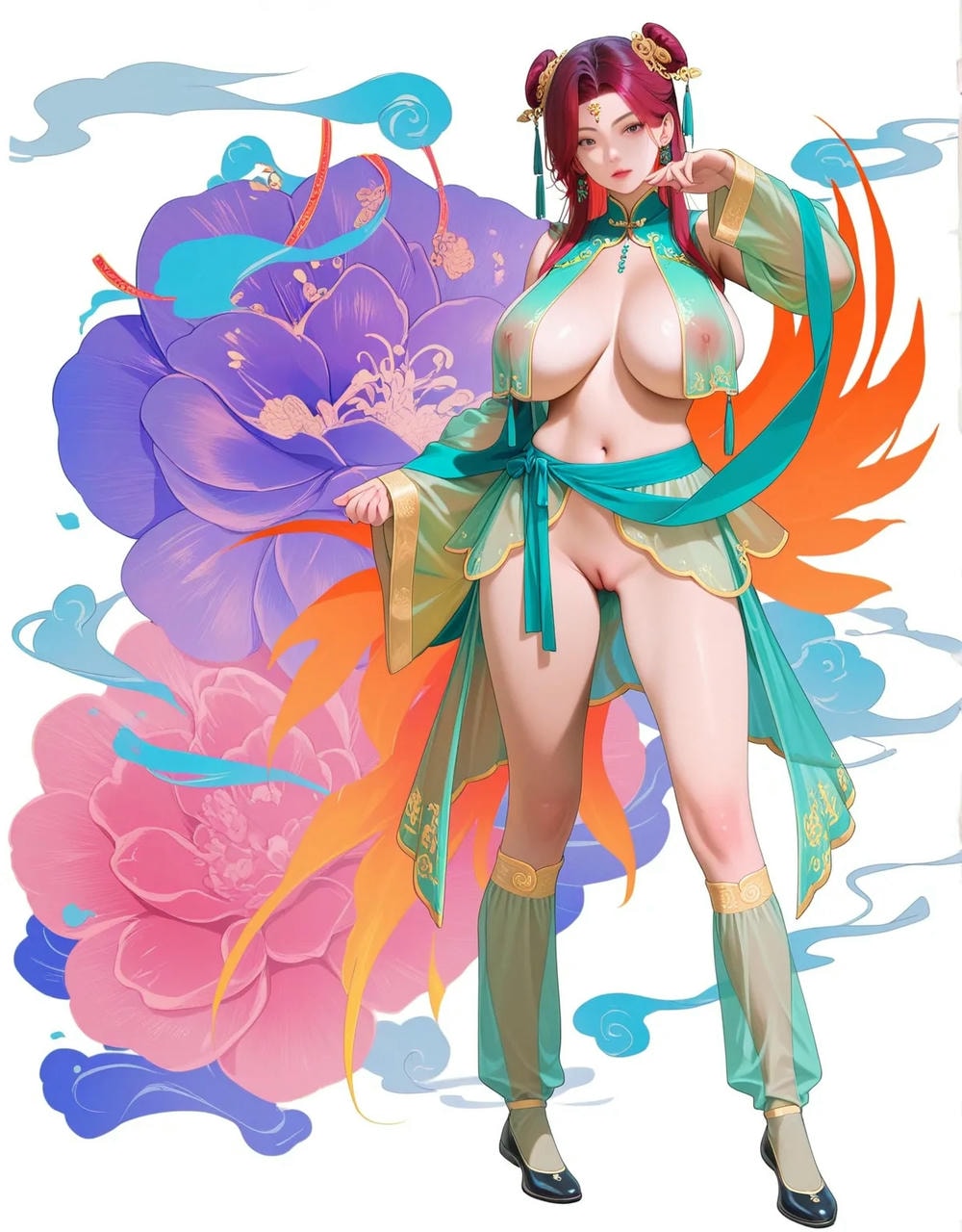 Portrait series: Chinese antique fairy girl 8