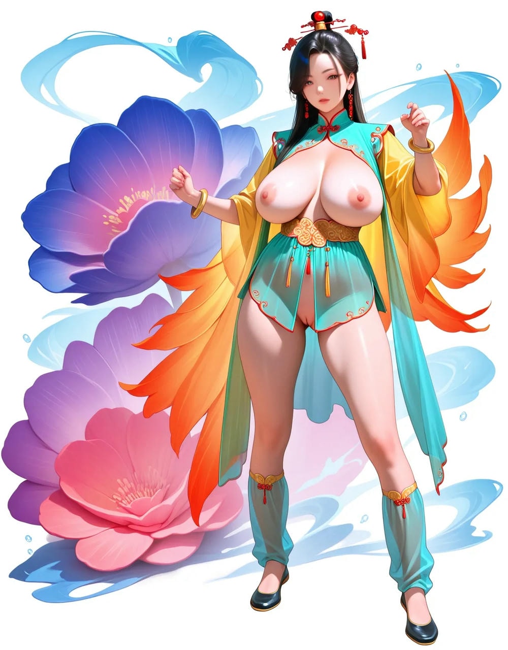 Portrait series: Chinese antique fairy girl 8