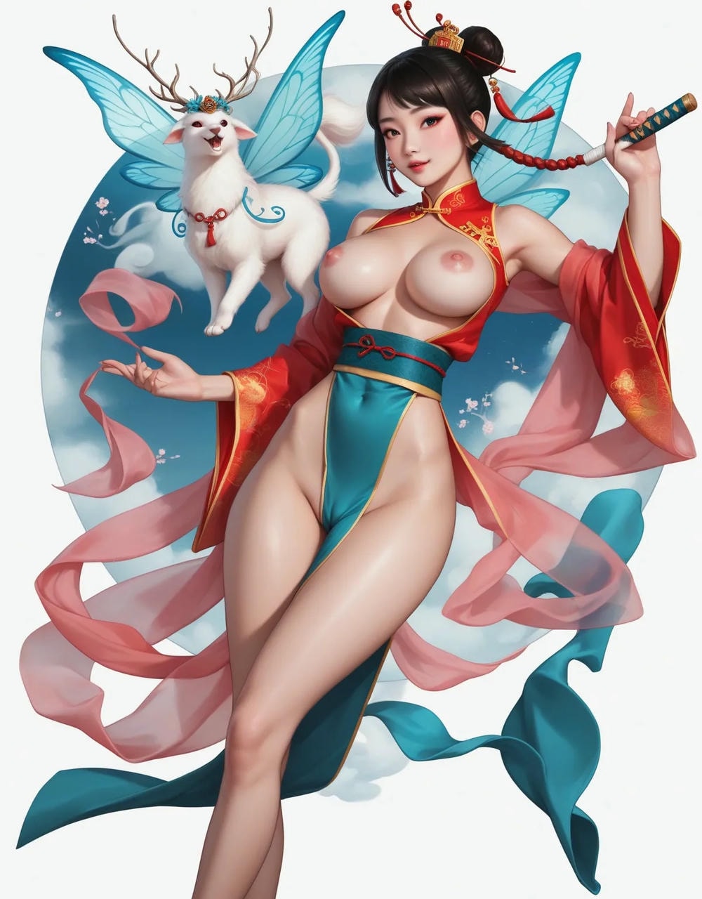 Portrait series: Chinese antique fairy girl 8