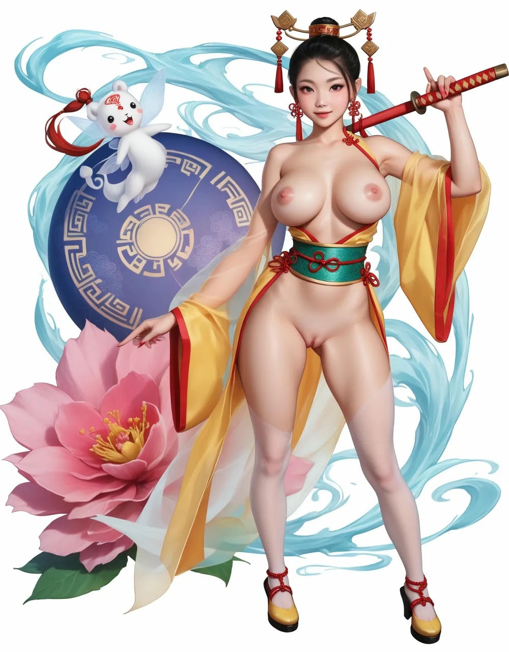 Portrait series: Chinese antique fairy girl 8