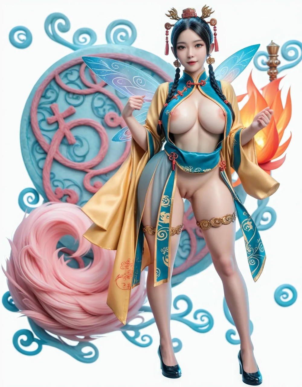 Portrait series: Chinese antique fairy girl 8