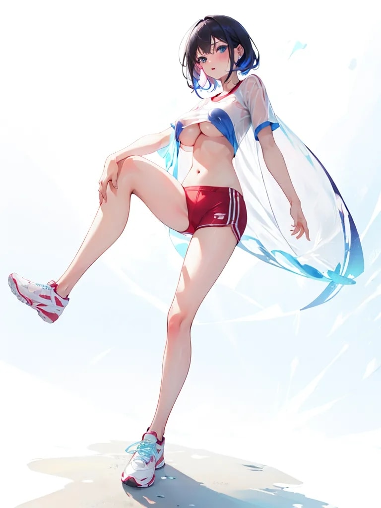 Portrait series: Athletic Girl 4