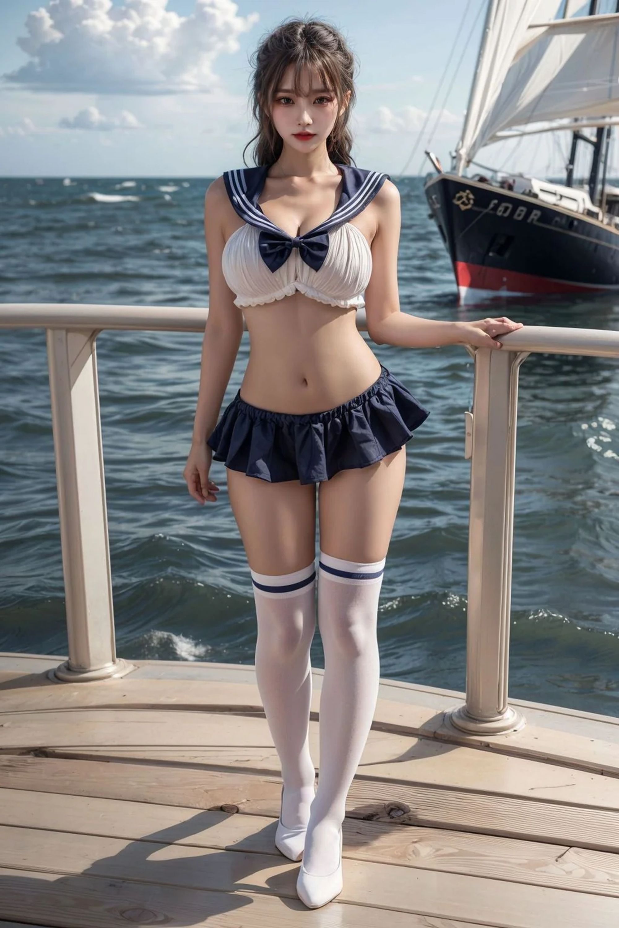 [Internet Collection Series] AI "Sister Navy Fengfeng" [60p]