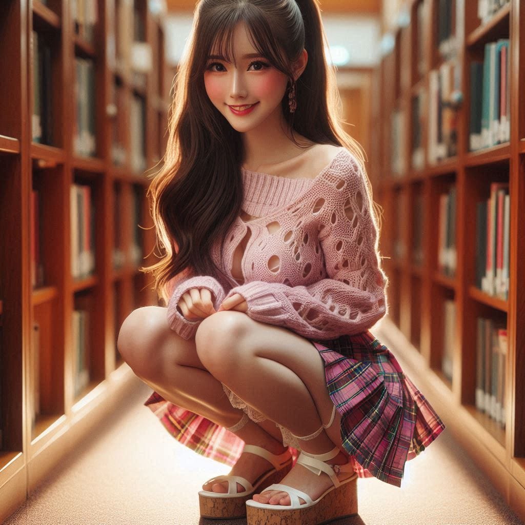 The library girl.