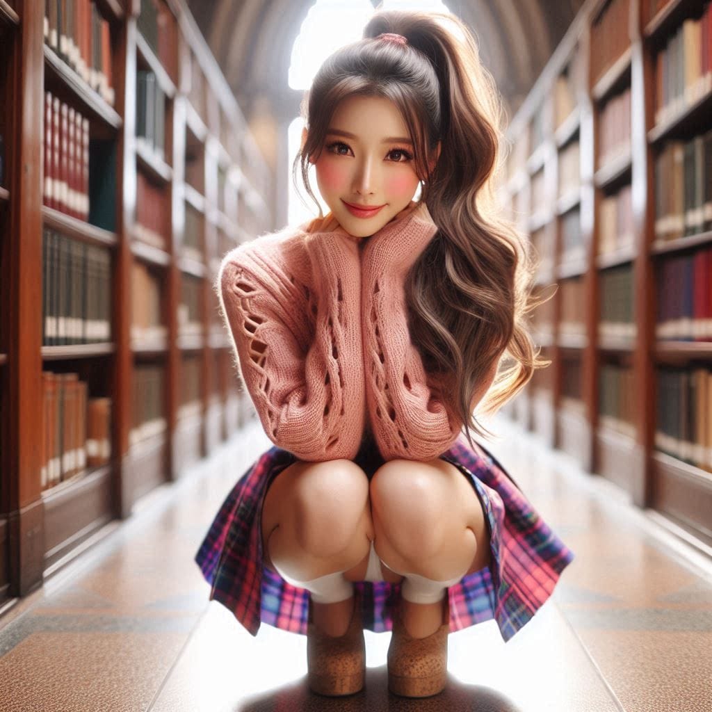 The library girl.