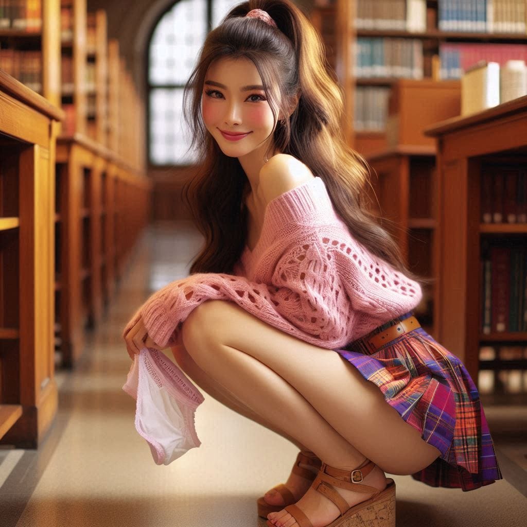 The library girl.