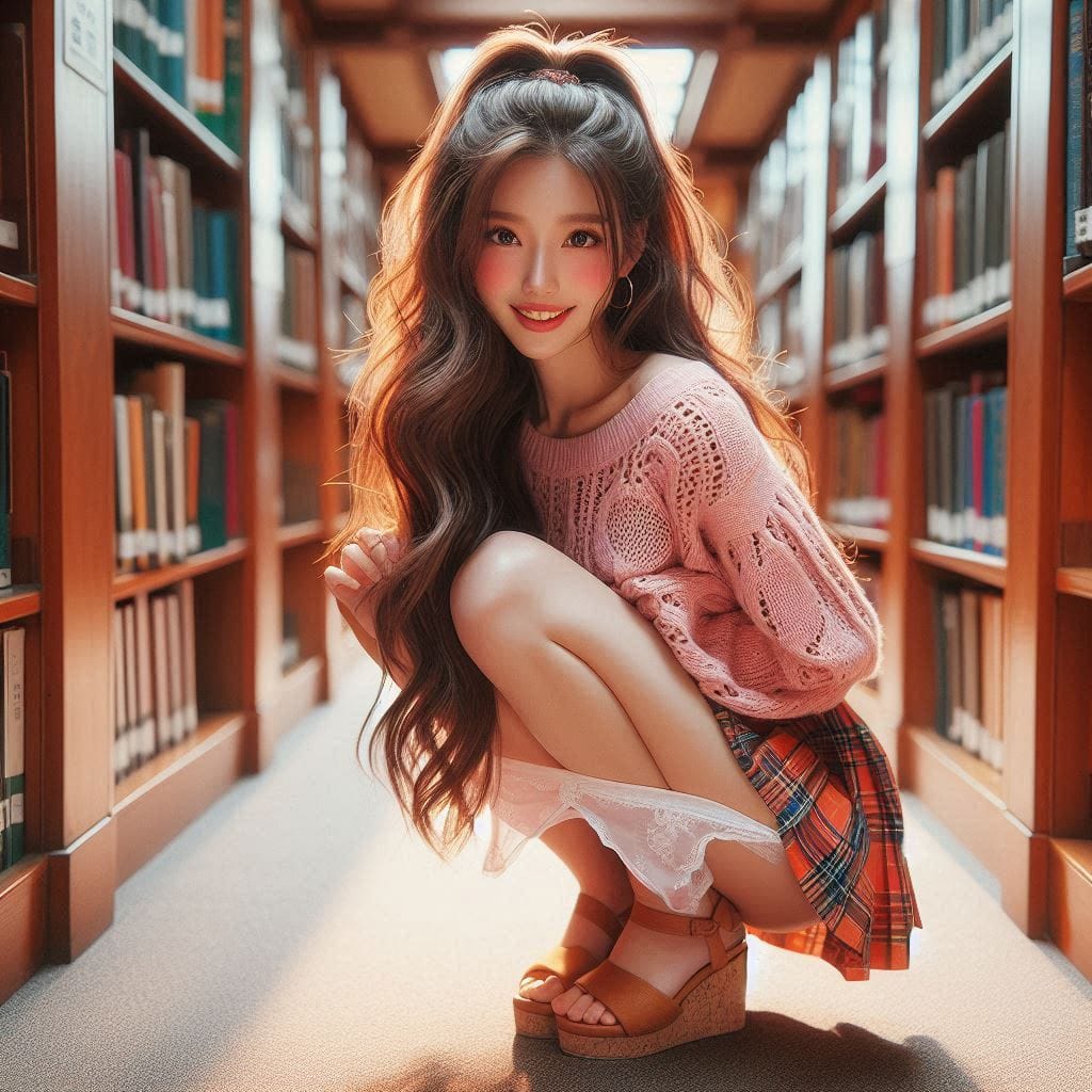 The library girl.
