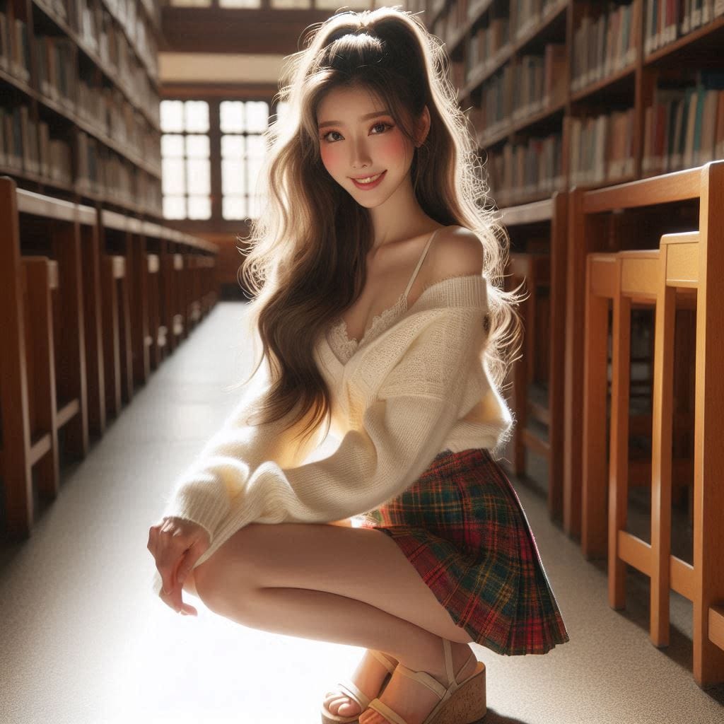 The library girl.