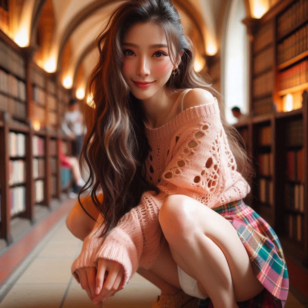 The library girl.