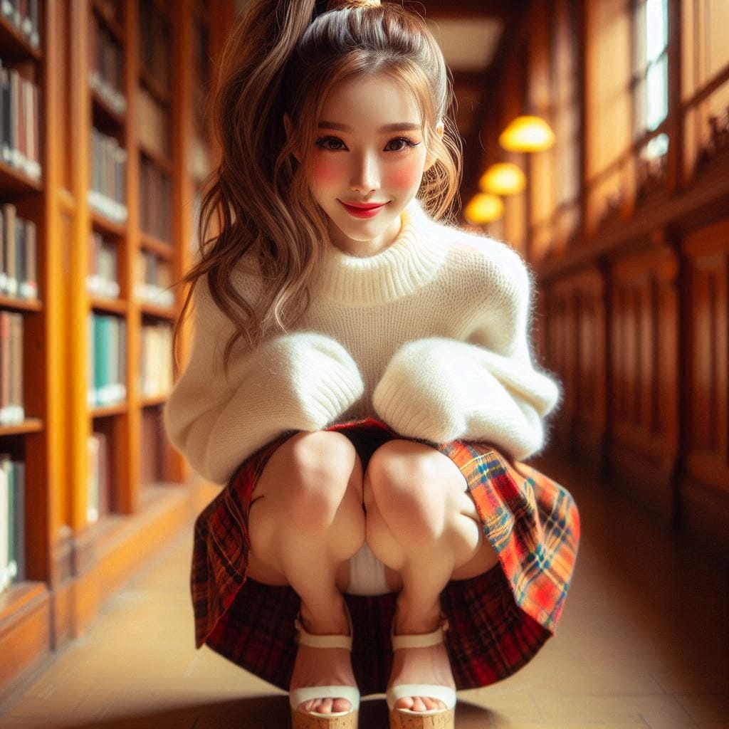 The library girl.