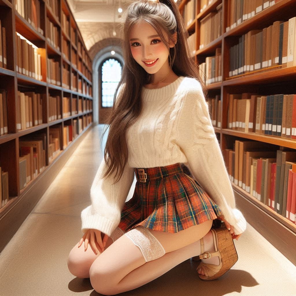 The library girl.
