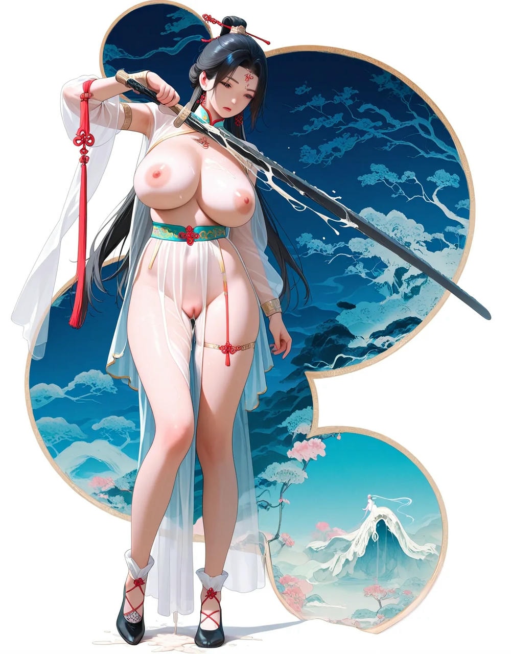 Portrait series: Chinese antique fairy girl 17