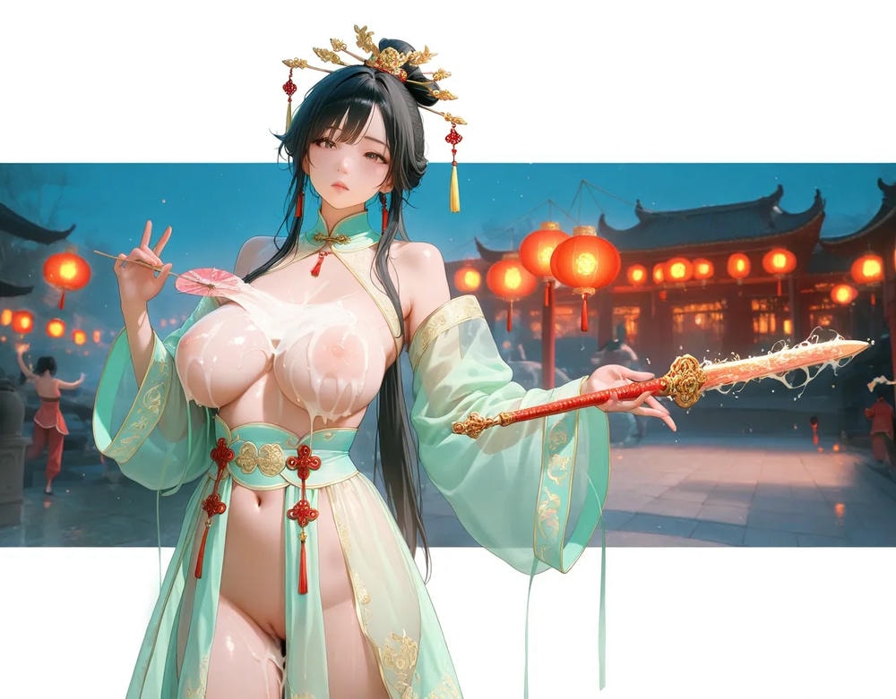 Portrait series: Chinese antique fairy girl 22
