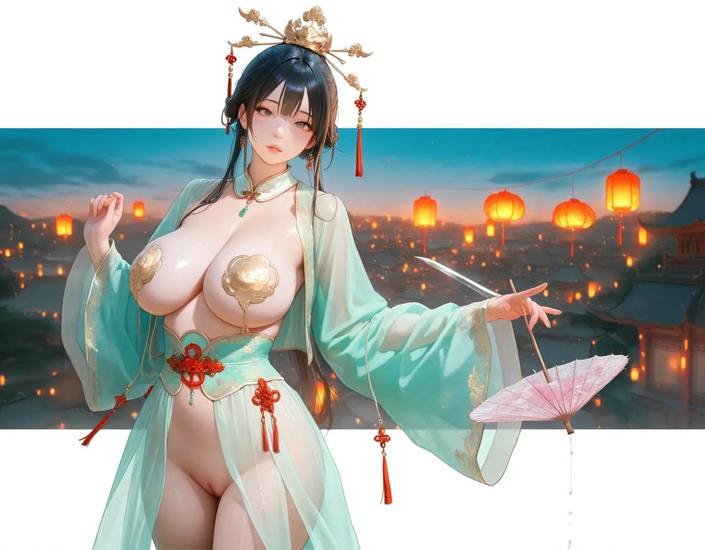 Portrait series: Chinese antique fairy girl 22