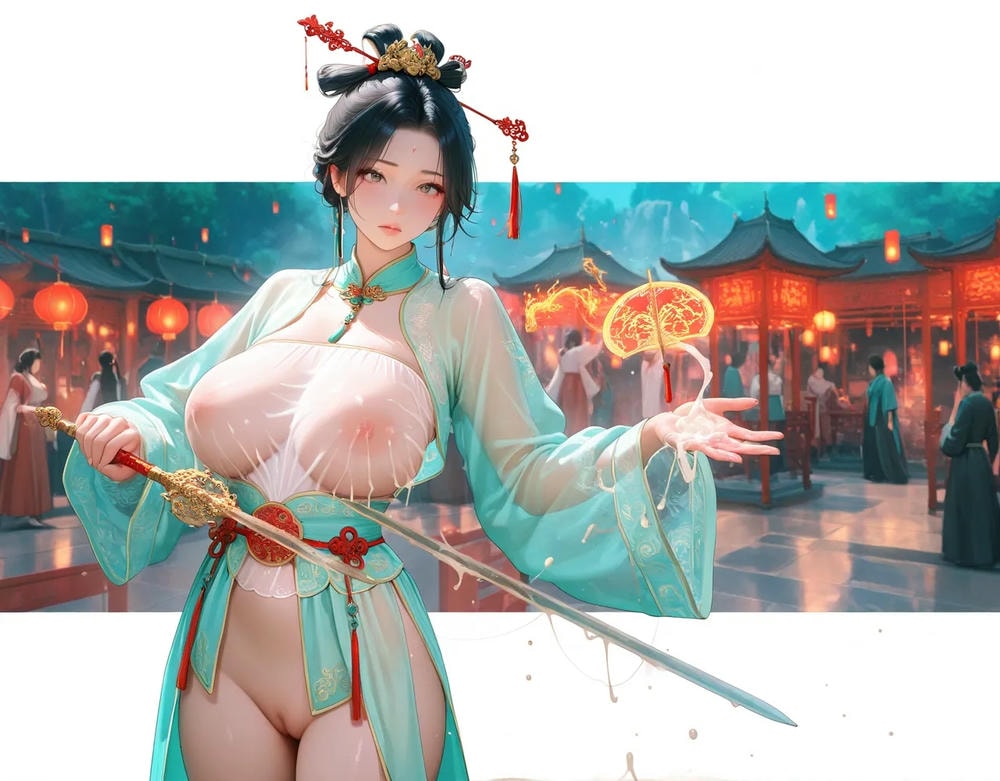Portrait series: Chinese antique fairy girl 22