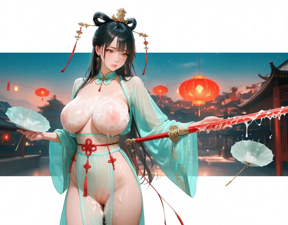 Portrait series: Chinese antique fairy girl 22