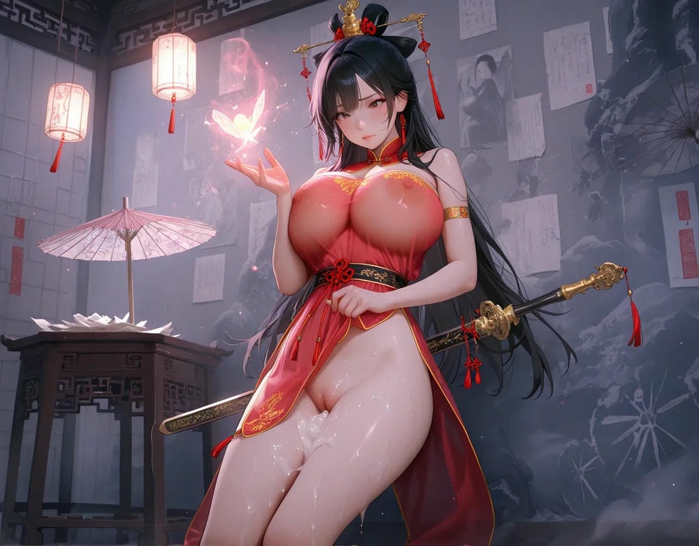 Portrait series: Chinese antique fairy girl 22