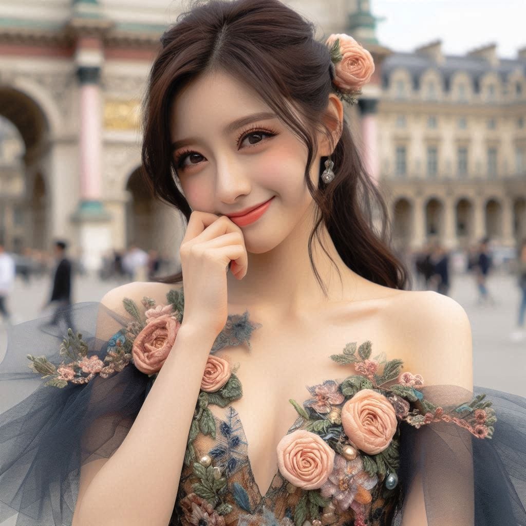 Sister met by chance in France