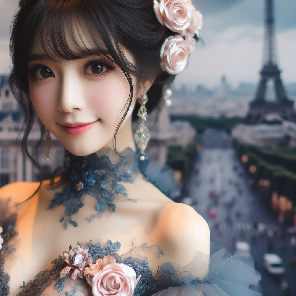 Sister met by chance in France