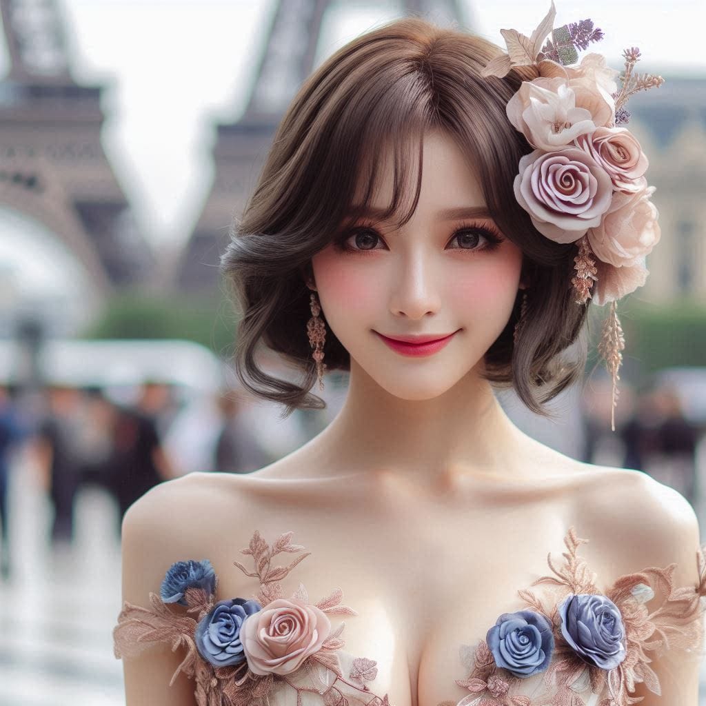 Sister met by chance in France