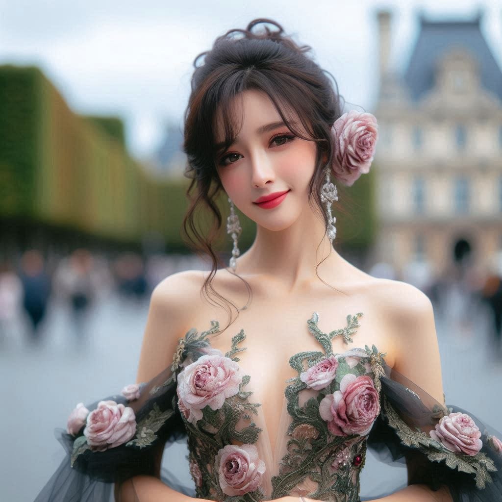 Sister met by chance in France