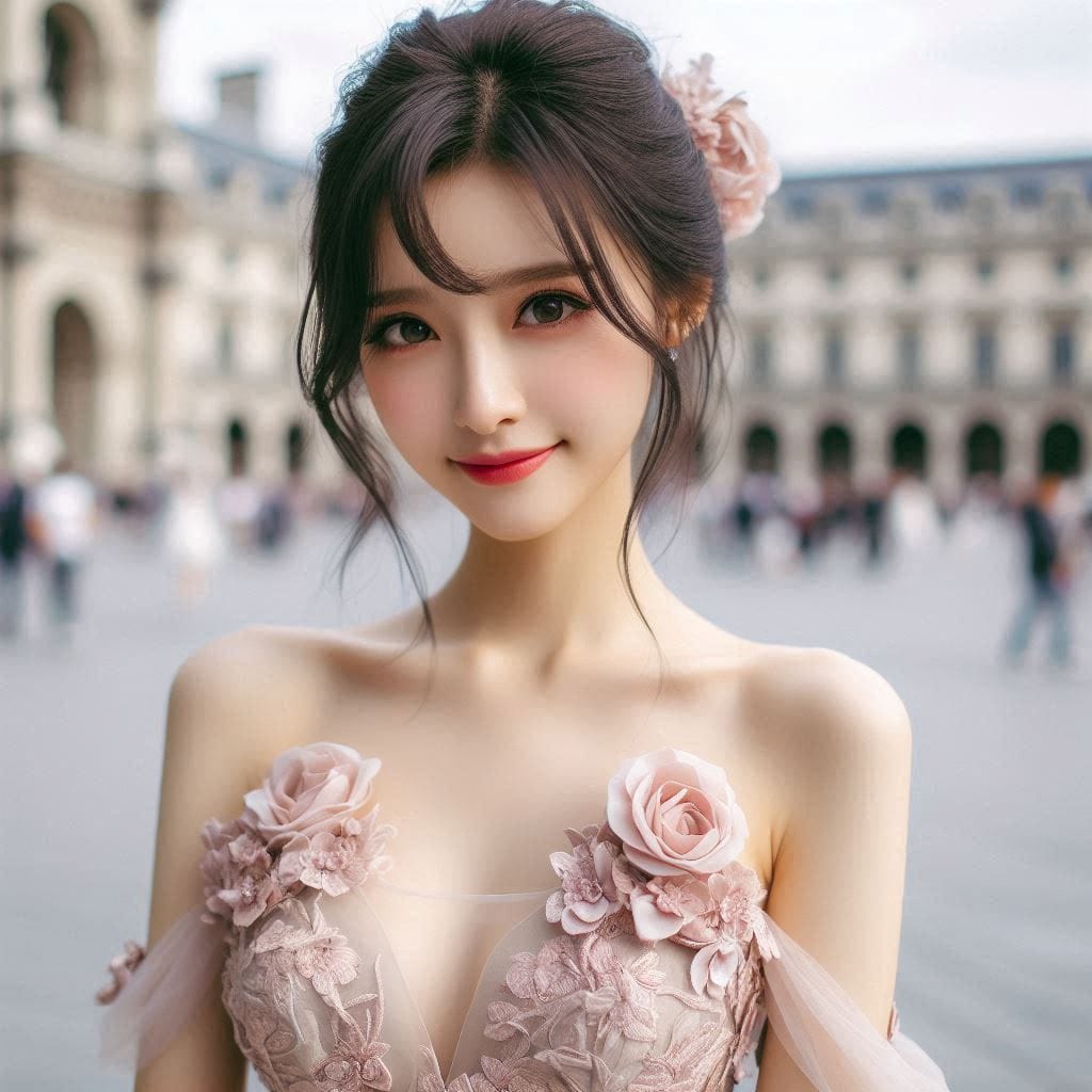 Sister met by chance in France