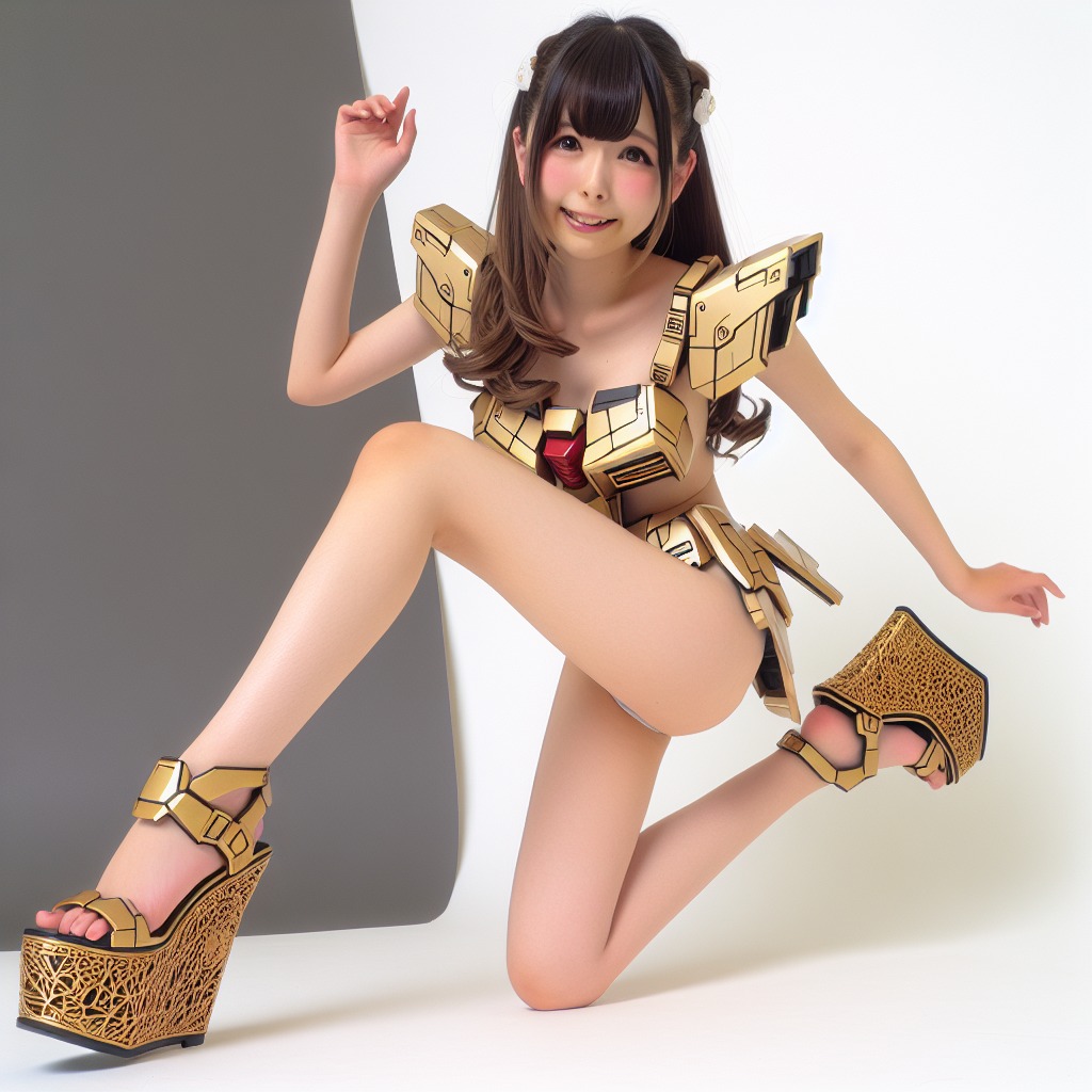 Portable Series - Steel Bullet Girl Scaffolding Shooting