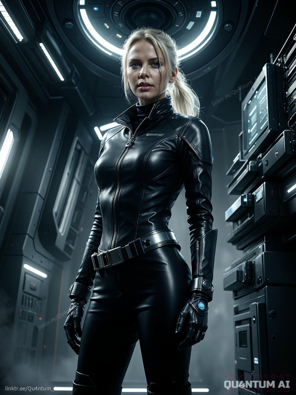 AI Charlize Theron Meredith Vickers - Prometheus Alien Furiosa Space Horror