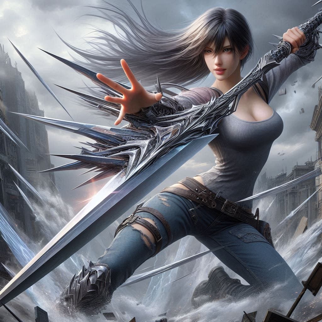 Purple Clouds Sword Training