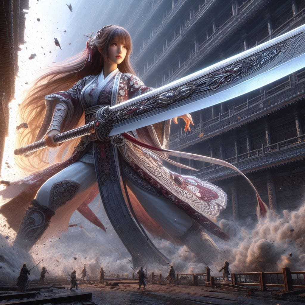 Purple Clouds Sword Training