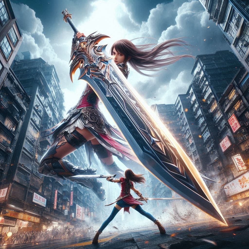 Purple Clouds Sword Training