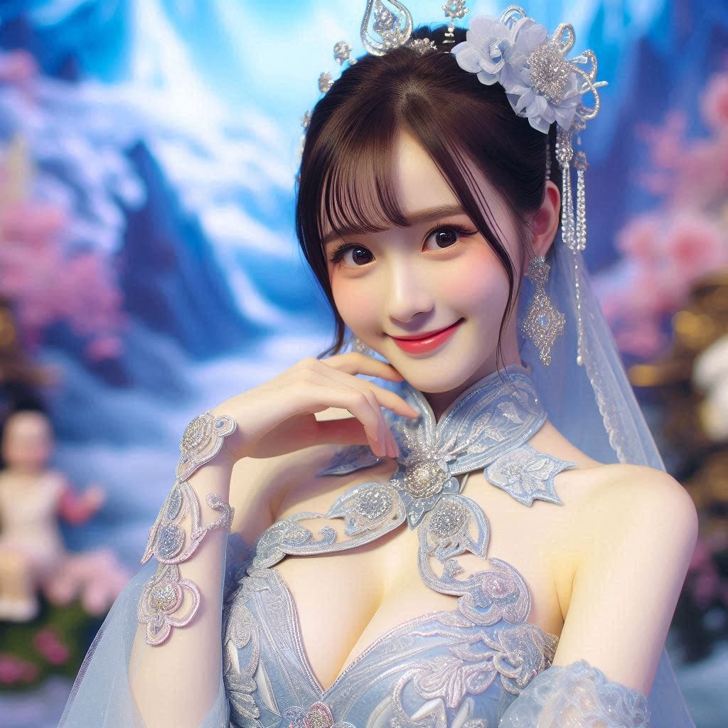 Sister who meets in paradise in a dream