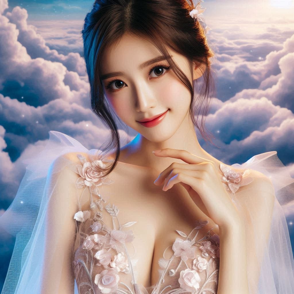 Sister who meets in paradise in a dream