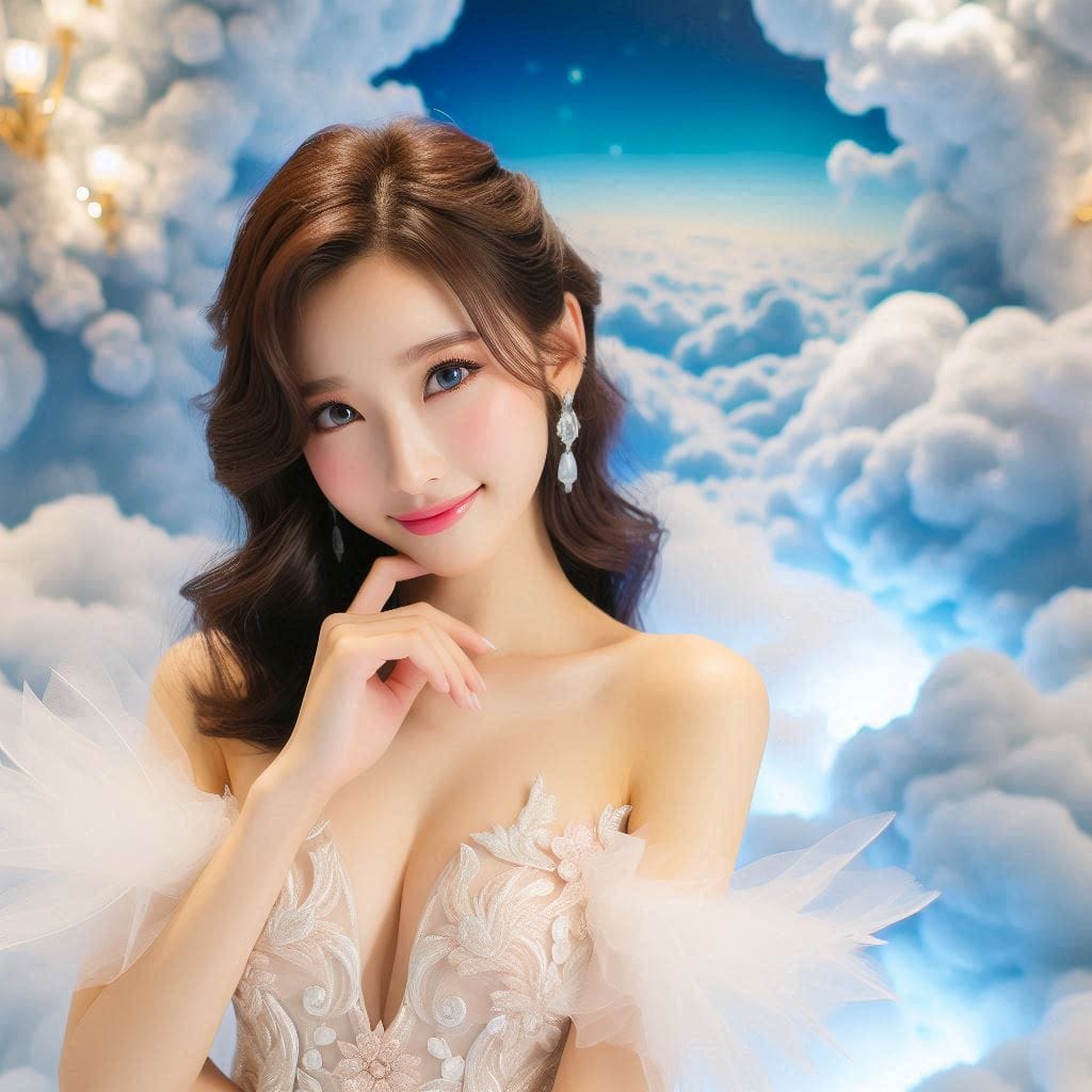 Sister who meets in paradise in a dream