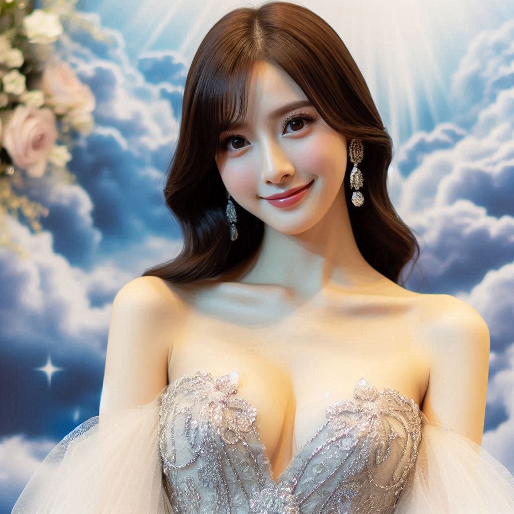 Sister who meets in paradise in a dream