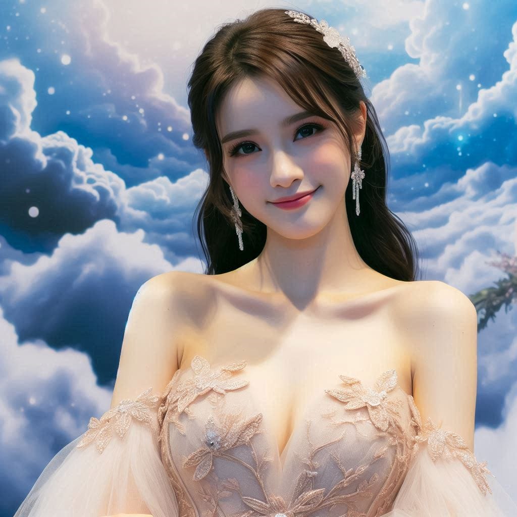 Sister who meets in paradise in a dream