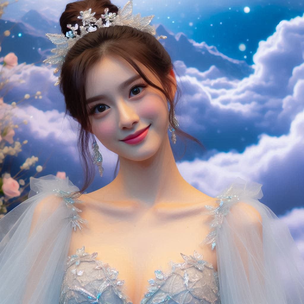 Sister who meets in paradise in a dream