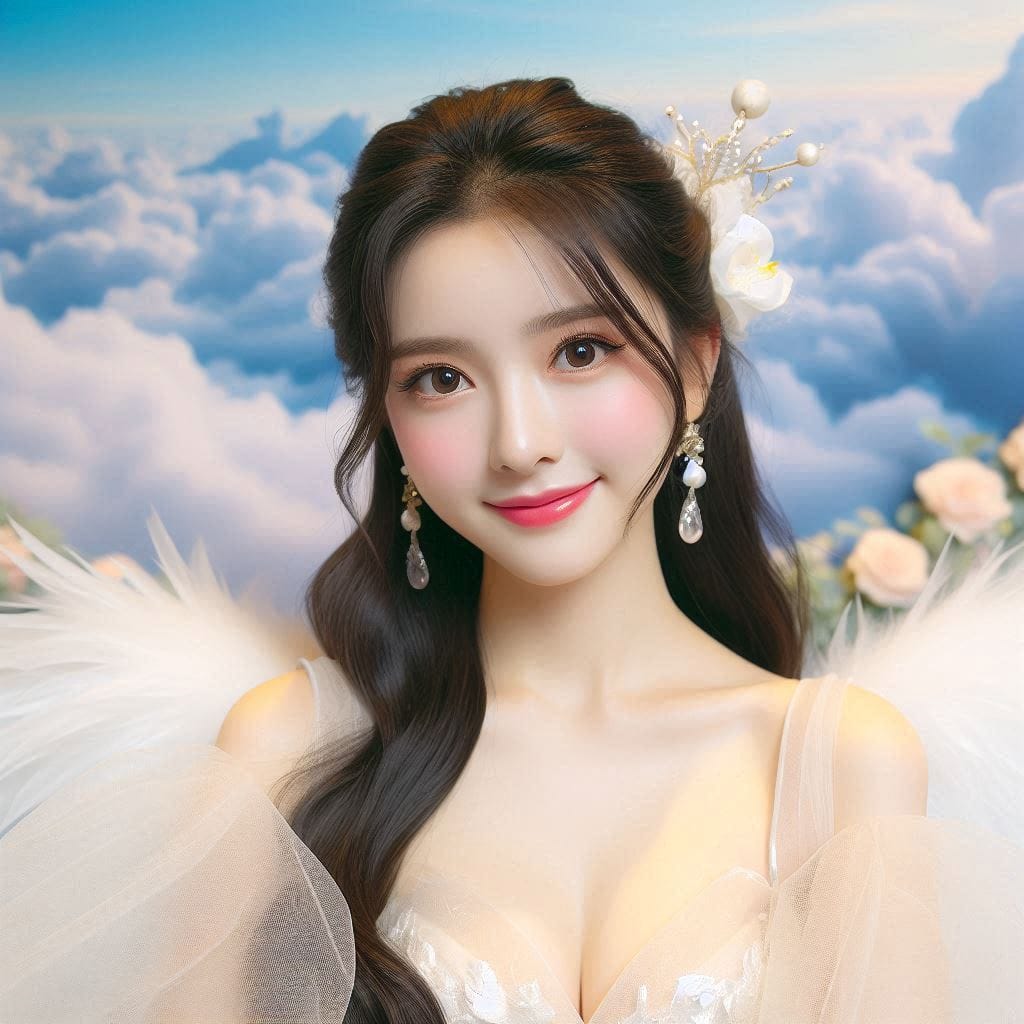 Sister who meets in paradise in a dream