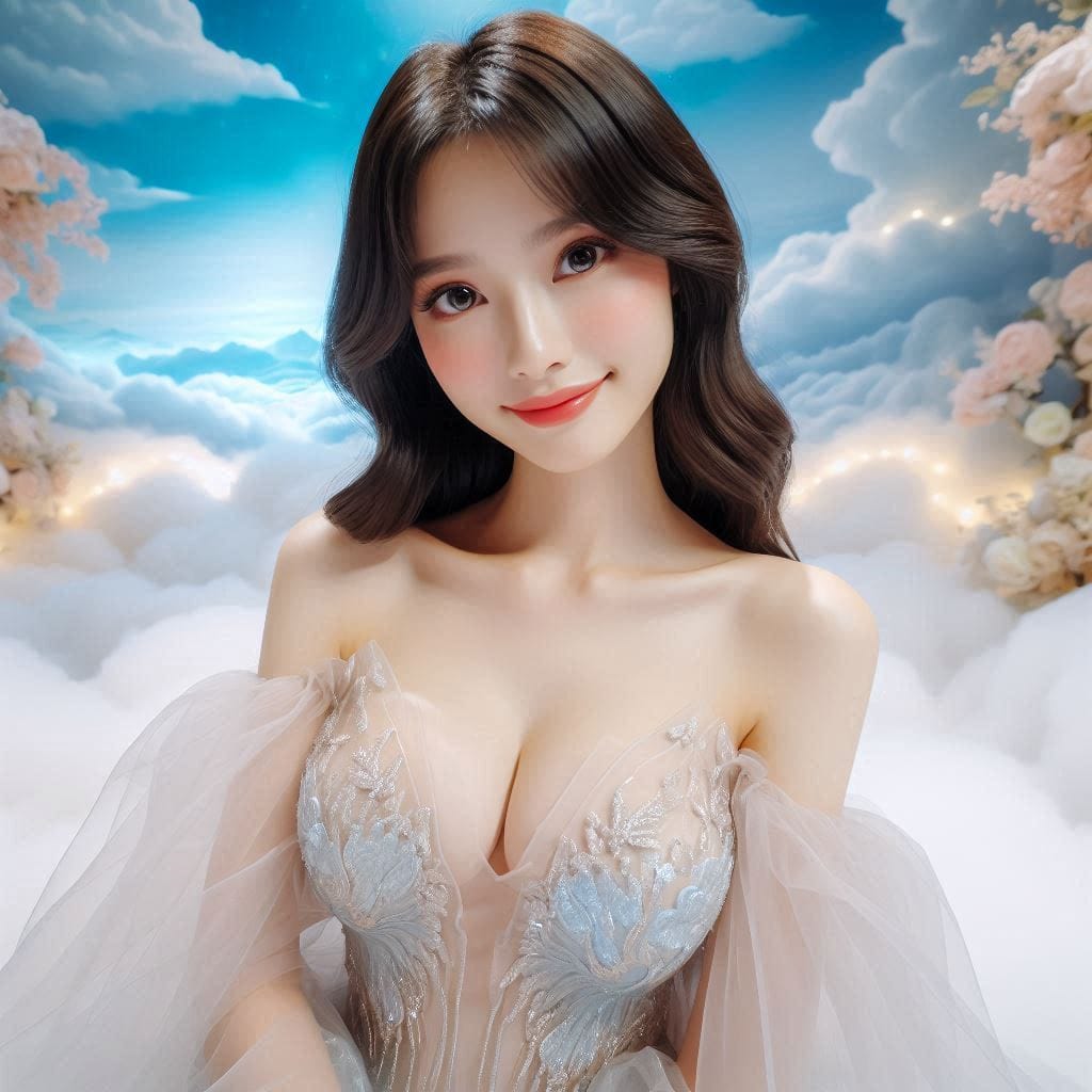 Sister who meets in paradise in a dream