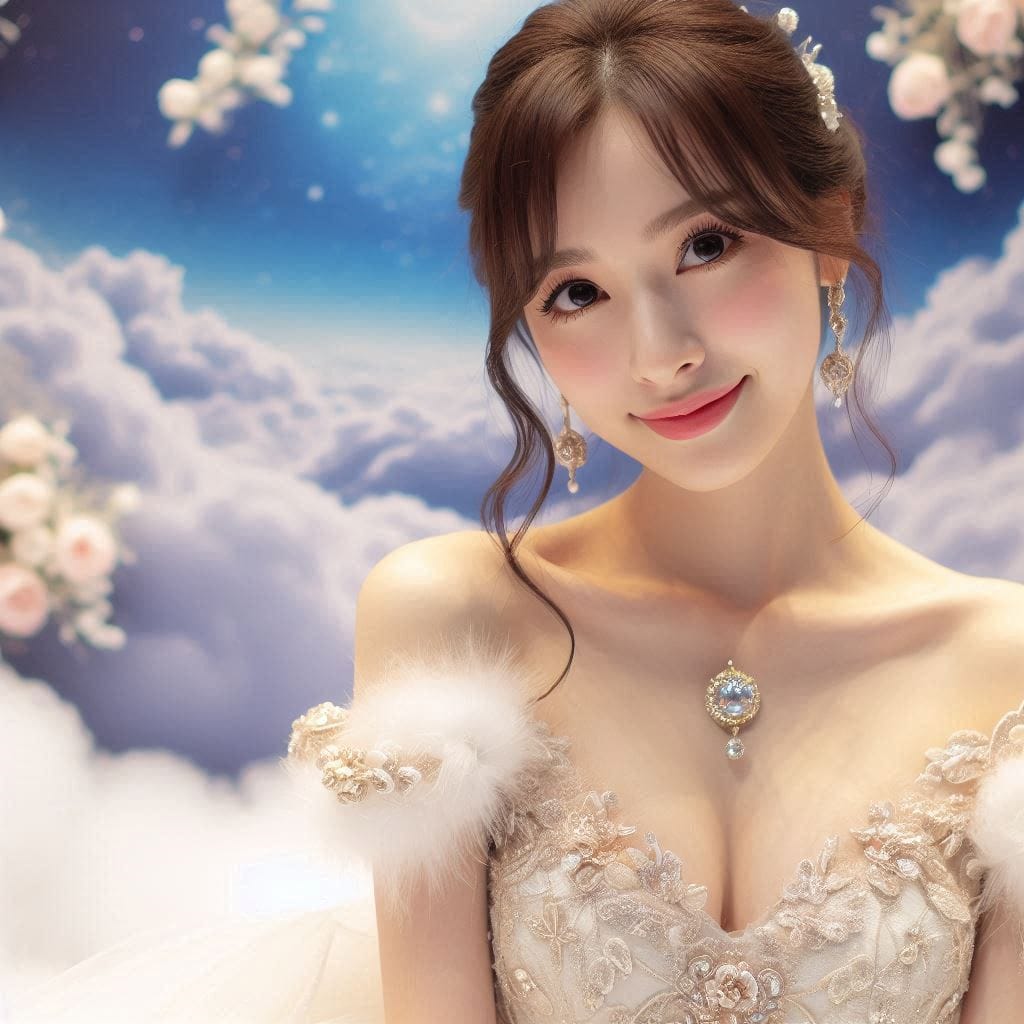 Sister who meets in paradise in a dream