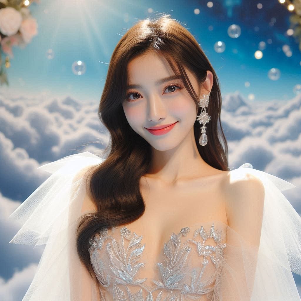 Sister who meets in paradise in a dream
