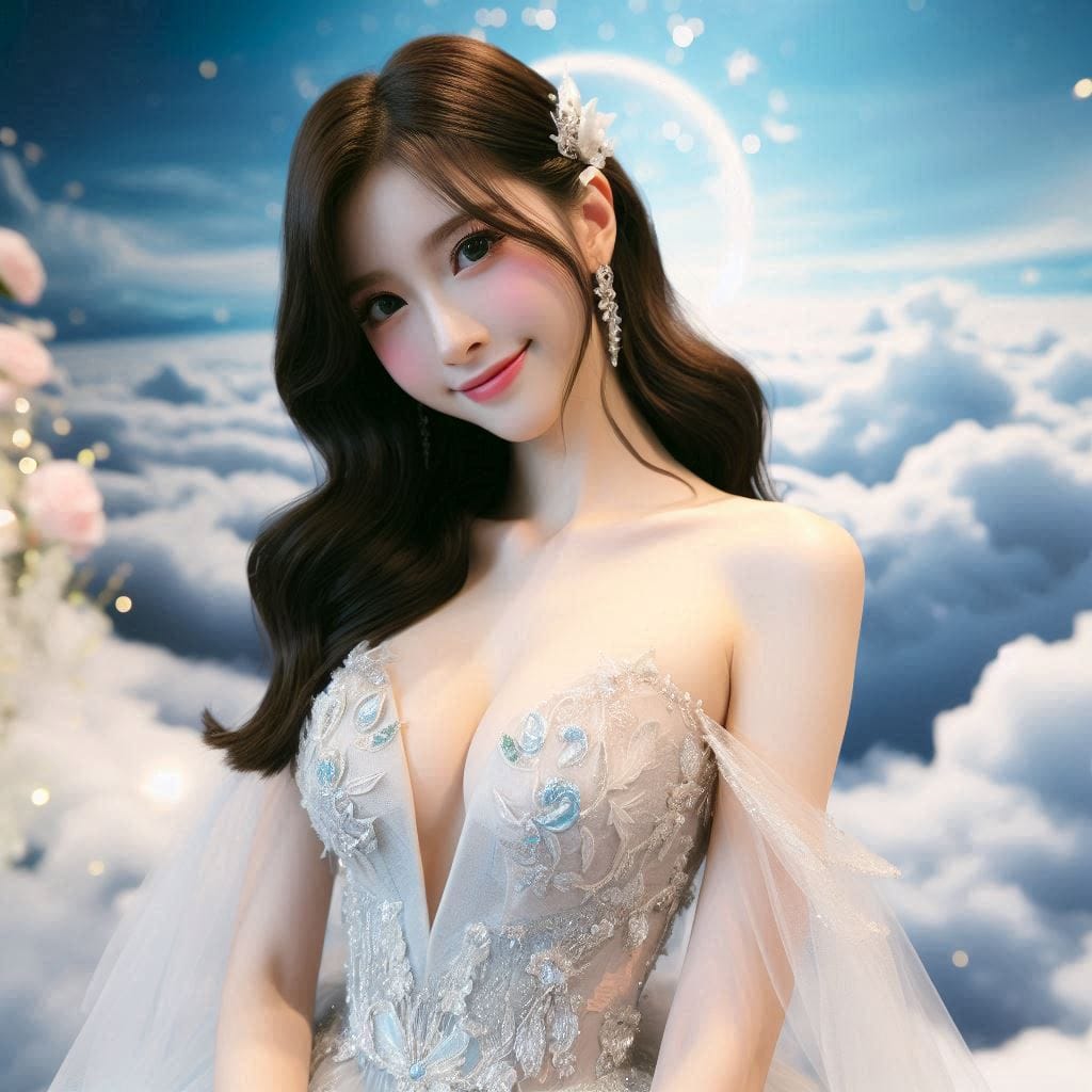 Sister who meets in paradise in a dream