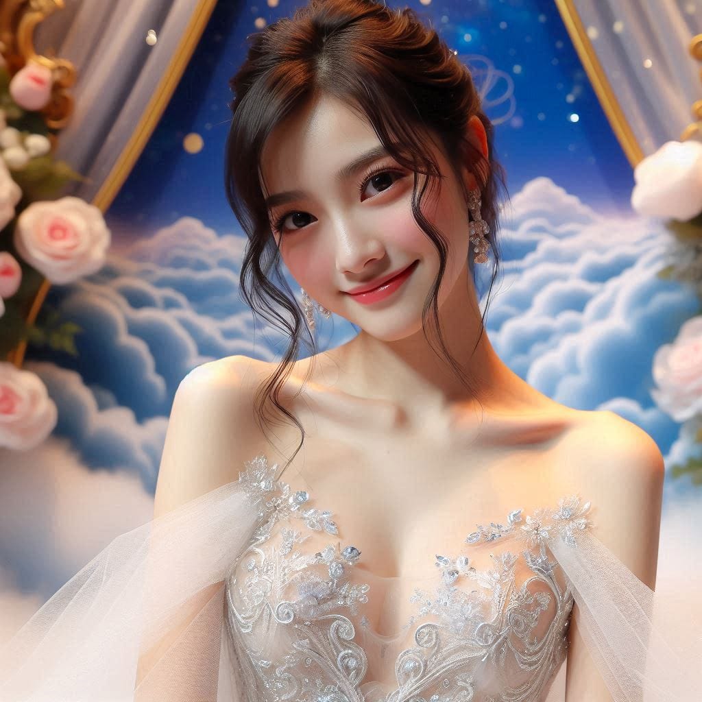 Sister who meets in paradise in a dream