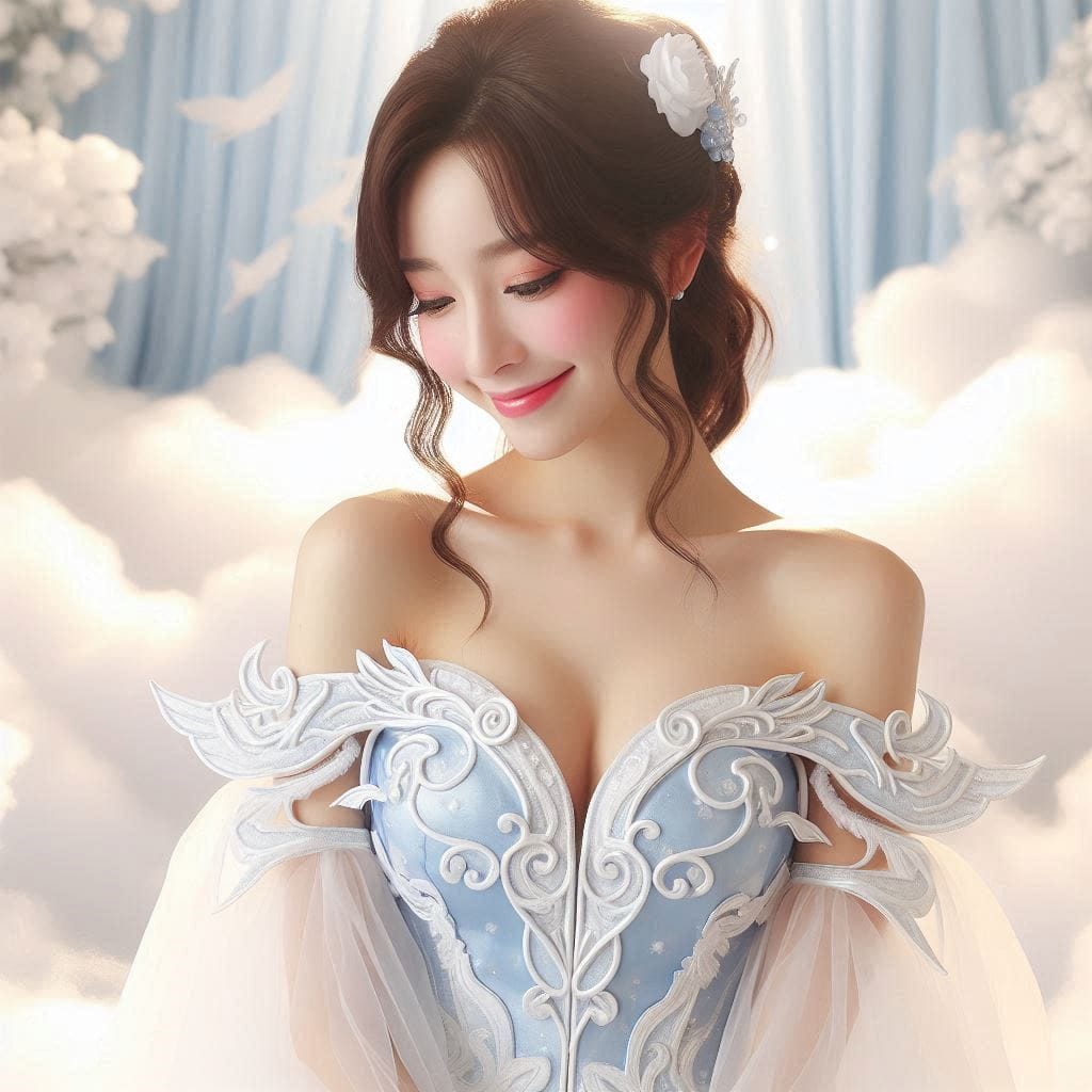 Sister who meets in paradise in a dream