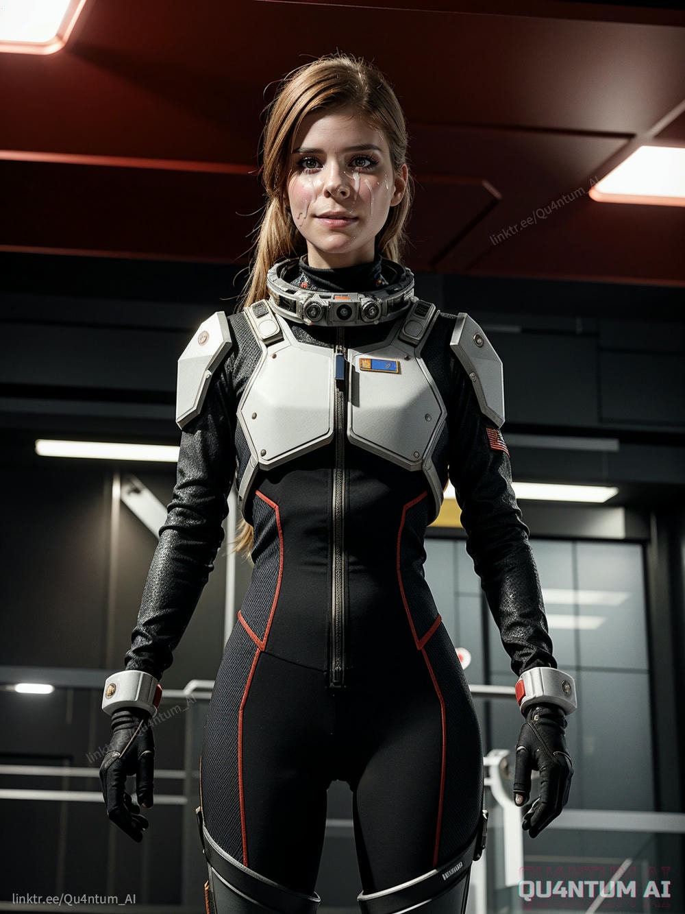 AI Kate Mara - The Martian SciFi Space Mars Red Planet Space Station Big