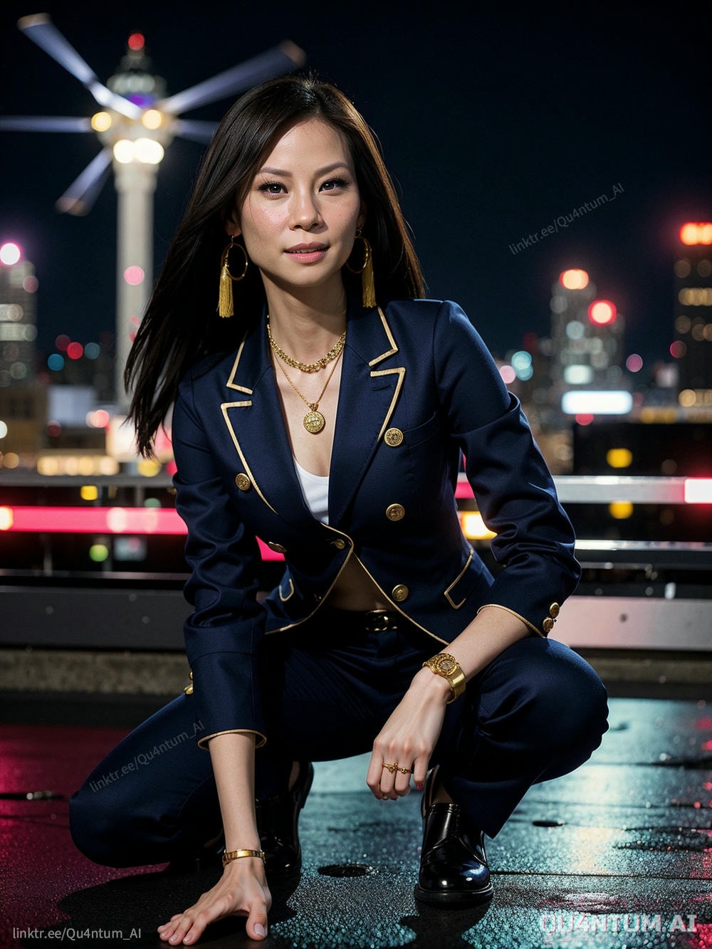 AI Lucy Liu - Kill Bill Charlies Angels Classic Small Breasts Asian Secret